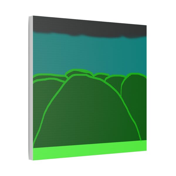 A Cloudy Day In The Hills - Image 2