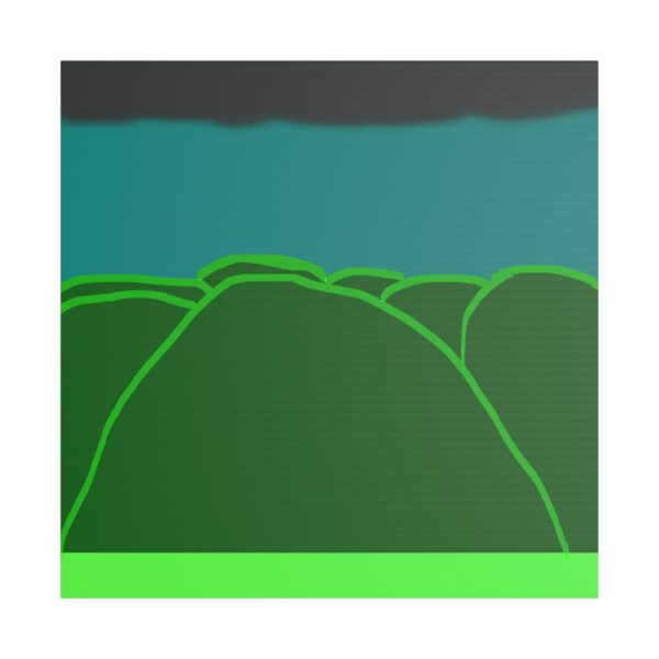 A Cloudy Day In The Hills