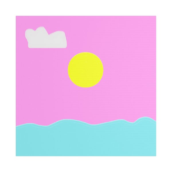 sun set over the ocean