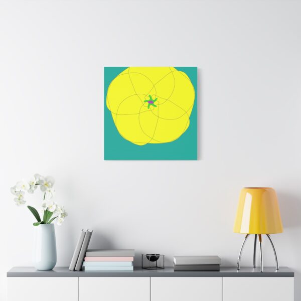 yellow and pink flower - Image 3